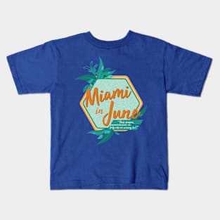 Miami in June Kids T-Shirt